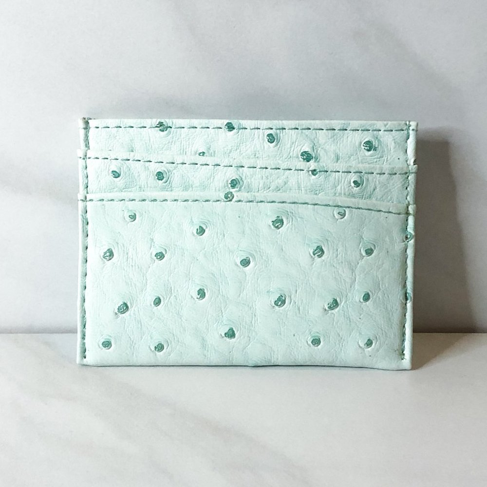 NWT Mossimo by Target Card Holder Faux Ostrich
